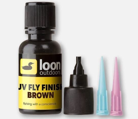 Loon UV Fly Finish in Brown